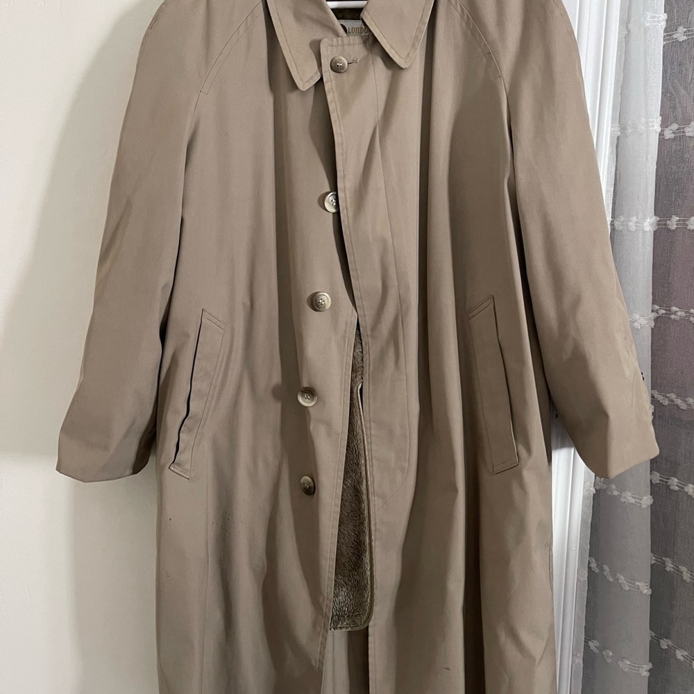 London Fog Classic Beige Women's Coat